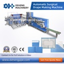 Automatic Production Lines (Gown / Mask / Cap / Shoe Cover / Wipes) - Mask Making Machine with Outer Earloop Welding Machine (1+1)